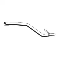 ERNST 313117 Exhaust Pipe, Tailpipe for FORD Focus 2 C-Max DM2 1.6/1.8 TDCi (Rear)