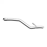 ERNST 313599 Abgasrohr Auspuffrohr Endrohr f&uuml;r FORD Focus 2 MK2 1.4 1.6 / Ti .8 2.0 hinten