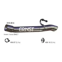 ERNST 315494 Abgasrohr Auspuffrohr f&uuml;r FORD Focus 3 C-Max 2 1.6 Ti 85/105 PS hinten