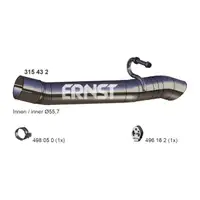 ERNST 315432 Abgasrohr Auspufrohr f&uuml;r FORD Focus 3 Grand / C-Max 2 1.5/1.6 TDCi hinten