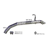 ERNST 331470 Rear exhaust tip for FORD Tourneo / Transit Connect 1.8 Di/TDCi (model year 2004 and later)