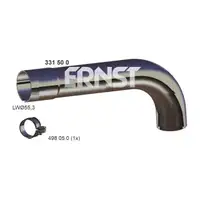 ERNST 331500 Abgasrohr Endrohr f&uuml;r FORD Transit 2.3 16V 2.0/2.4 DI/TDE/TDCi rechts