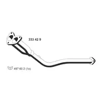 ERNST 333429 Abgasrohr Auspuffrohr f&uuml;r FORD Sierra 2 2.0i 115/120 PS mit 3-Wege Kat vorne