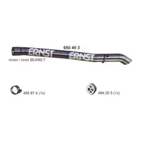 ERNST 650403 Abgasrohr Auspuffrohr Endrohr f&uuml;r VOLVO S40 II V50 2.0D 136 PS hinten