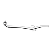 ERNST 686402 Abgasrohr Auspuffrohr f&uuml;r TOYOTA Yaris (_P1_) 1.0 65/68 PS ab 01.2001 mitte