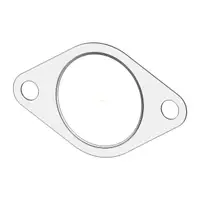 ERNST Abgasrohr Auspuffrohr + Anbausatz f&uuml;r VW Golf 5 6 Leon 1P Octavia 2 1.4 16v vorne