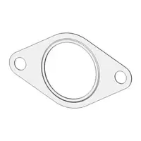 ERNST Abgasrohr Auspuffrohr + Anbausatz f&uuml;r FORD Mondeo 3 1.8/2.0 16V/SCi ab 11.2000 vorne