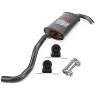 ERNST Endschalld&auml;mpfer + Anbausatz f&uuml;r VW Polo 3 6N1 6N2 1.0 1.3 1.4 1.6 50-75 PS