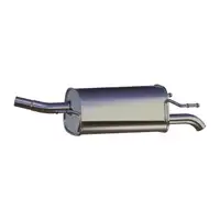 ERNST 011143 Endschalld&auml;mpfer Auspuff Endtopf f&uuml;r OPEL Corsa C 1.0 58/60 PS Z10XE Z10XEP