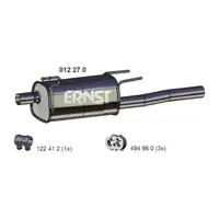 ERNST 012270 Endschalld&auml;mpfer f&uuml;r OPEL Combo 1.7 CDTI 16V Z17DTH bis 10.2006 13107612