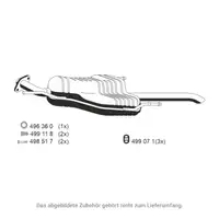 ERNST 054096 Endschalld&auml;mpfer Auspuff f&uuml;r OPEL Astra G 2.0 DTI 16V 101 PS Y20DTH 24454220
