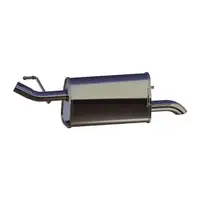 ERNST 057011 Endschalld&auml;mpfer f&uuml;r OPEL Meriva A 1.4 16V Twinport 90 PS Z14XEP 13107578