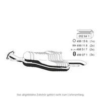 ERNST 052160 Endschalld&auml;mpfer Auspuff Endtopf f&uuml;r OPEL Astra G CC 1.7/2.0 DI/TDI/DTI 16V