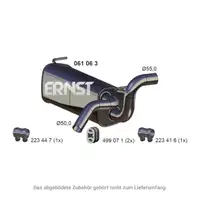 ERNST 061063 Endschalld&auml;mpfer f&uuml;r OPEL Astra J Cascada 1.4 / Turbo 120/140 PS 13329571