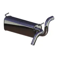 ERNST Endschalld&auml;mpfer Auspuff + Anbausatz f&uuml;r OPEL Zafira Tourer C 1.4 / LPG 120/140 PS