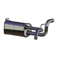 ERNST 061100 Endschalld&auml;mpfer f&uuml;r OPEL Astra J 1.3 CDTI 95 PS A13DTE bis 12.2014 13329585