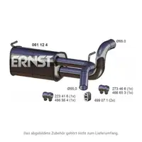 ERNST 061124 Endschalld&auml;mpfer f&uuml;r OPEL Astra J Cascada 1.6/2.0 CDTI 110-165 PS 13329590