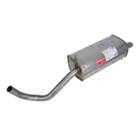 ERNST Rear Muffler + Accessories for VW Polo 5 90/105 hp AUDI A1 8X 1.2 TSI 86 hp