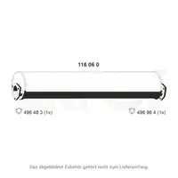 ERNST 116060 Endschalld&auml;mpfer Auspuff f&uuml;r VW Transporter Bulli T3 1.9 2.1 ohne Kat