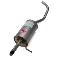 ERNST Endschalld&auml;mpfer Auspuff Endtopf + Anbausatz f&uuml;r VW Fox 5Z 1.2 55 PS