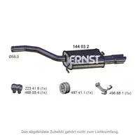 ERNST 144032 Endschalld&auml;mpfer Auspuff f&uuml;r VW Passat B6 1.9/2.0 TDI 105-140 PS 3C0253609CM