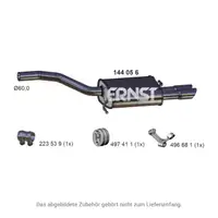 ERNST 144056 Endschalld&auml;mpfer Auspuff Endtopf f&uuml;r VW Passat B6 2.0 TDI 143/163/170 PS