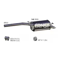 ERNST 140133 Schalld&auml;mpfer Endschalld&auml;mpfer f&uuml;r VW Caddy 3 2KB 2KA 1.9 TDI 2K0253609P