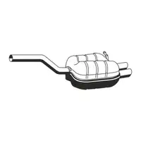 ERNST 156134 Endschalld&auml;mpfer Auspuff f&uuml;r SKODA Octavia 2 2.0 TDI RS 170 PS 1K5253609AC