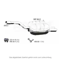 ERNST 157032 Rear Muffler for VW Golf 6 Variant 2.0 TDI 140 hp 1K5253609BN