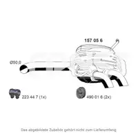 ERNST 157056 Endschalld&auml;mpfer Auspuff f&uuml;r VW Golf 7 1.4 TSI 122/125 PS 5G6253609BK