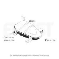ERNST 251013 Endschalld&auml;mpfer Auspuff Endtopf f&uuml;r BMW 1er E81 120i N46 B20B 156 PS