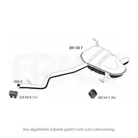 ERNST 251037 Endschalld&auml;mpfer f&uuml;r BMW 1er E82 120i E88 118i 120i N43 B20A 18307574919