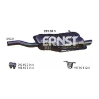 ERNST 283083 Endschalld&auml;mpfer f&uuml;r BMW 3er E46 / Touring 316i 318i N42 N46 18107509319