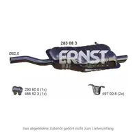 ERNST 283083 Endschalld&auml;mpfer f&uuml;r BMW 3er E46 / Touring 316i 318i N42 N46 18107509319
