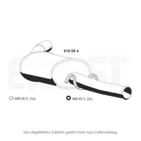 ERNST 515054 Endschalld&auml;mpfer Auspuff f&uuml;r PSA Jumper 1 Boxer FIAT Ducato 230 1.9/2.5/2.8D