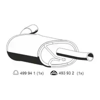 ERNST 515085 Endschalld&auml;mpfer f&uuml;r PSA Jumper 2 Boxer FIAT Ducato 244 2.0/2.2/2.3/2.8D