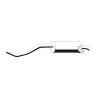 ERNST 523066 Endschalld&auml;mpfer f&uuml;r RENAULT Clio 3 Grand / Modus 1.5 dCi bis 2012 8200881478