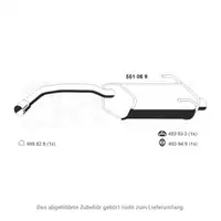 ERNST 551069 Endschalld&auml;mpfer f&uuml;r FIAT 500 / C (312_) 1.2 69 PS bis 04.2012 51786716