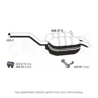 ERNST 645270 Endschalld&auml;mpfer f&uuml;r SKODA Octavia 2 1.9/2.0 TDI 105/140 PS 1K5253609D
