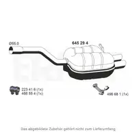 ERNST 645294 Endschalld&auml;mpfer f&uuml;r SKODA Octavia 2 1.8 TSI 2.0 FSI 150/160 PS 1K5253609E