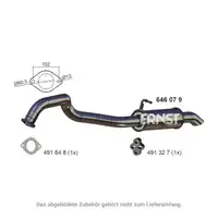 ERNST 646079 Endschalld&auml;mpfer f&uuml;r KIA Sorento 1 (JC) 2.5 CRDi 170 PS 287503E380