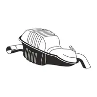 ERNST 650076 Endschalld&auml;mpfer Auspuff Endtopf f&uuml;r VOLVO S60 I 2.4 D/D5 130/163 PS 8683010