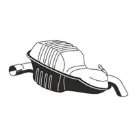 ERNST 650120 Endschalld&auml;mpfer Auspuff f&uuml;r VOLVO S80 I 2.4/2.5 T 140/170/200/210 PS 8638484