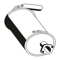 ERNST 690089 Endschalld&auml;mpfer f&uuml;r SUZUKI Jimny (SN) 1.3 16V 10.1998-07.2004 14300-81A00