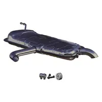 ERNST Endschalld&auml;mpfer Auspuff + Anbausatz f&uuml;r VW Golf 5 6 / Plus 1.6 / FSI 102/115 PS