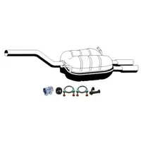 ERNST Endschalld&auml;mpfer Auspuff + Anbausatz f&uuml;r VW Passat B6 2.0 TDI 136/140 PS mit EURO 4