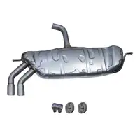 ERNST Endschalld&auml;mpfer Auspuff Endtopf + Anbausatz f&uuml;r VW Golf 7 1.4 TSI 122/125 PS