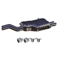 ERNST Endschalld&auml;mpfer Auspuff + Anbausatz f&uuml;r BMW 3er E46 320i 325i M54 170/192 PS