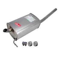 ERNST Endschalld&auml;mpfer Auspuff Endtopf + Anbausatz f&uuml;r VW Caddy 3 1.6 2.0 SDI