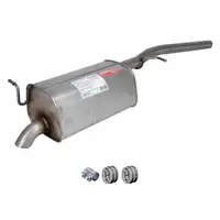 ERNST Endschalld&auml;mpfer Auspuff + Anbausatz f&uuml;r VW Caddy 3 4 / Alltrack 1.6/1.9/2.0 TDI